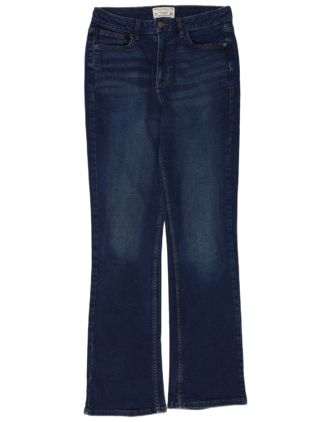 Damskie jeansy Bootcut Fat Face UK 10 Small W30 L32 Granatowa bawełna