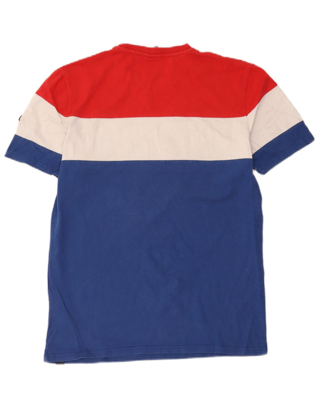 Męska koszulka z grafiką Ellesse Top, bawełniana, w kolorze średniego błękitu