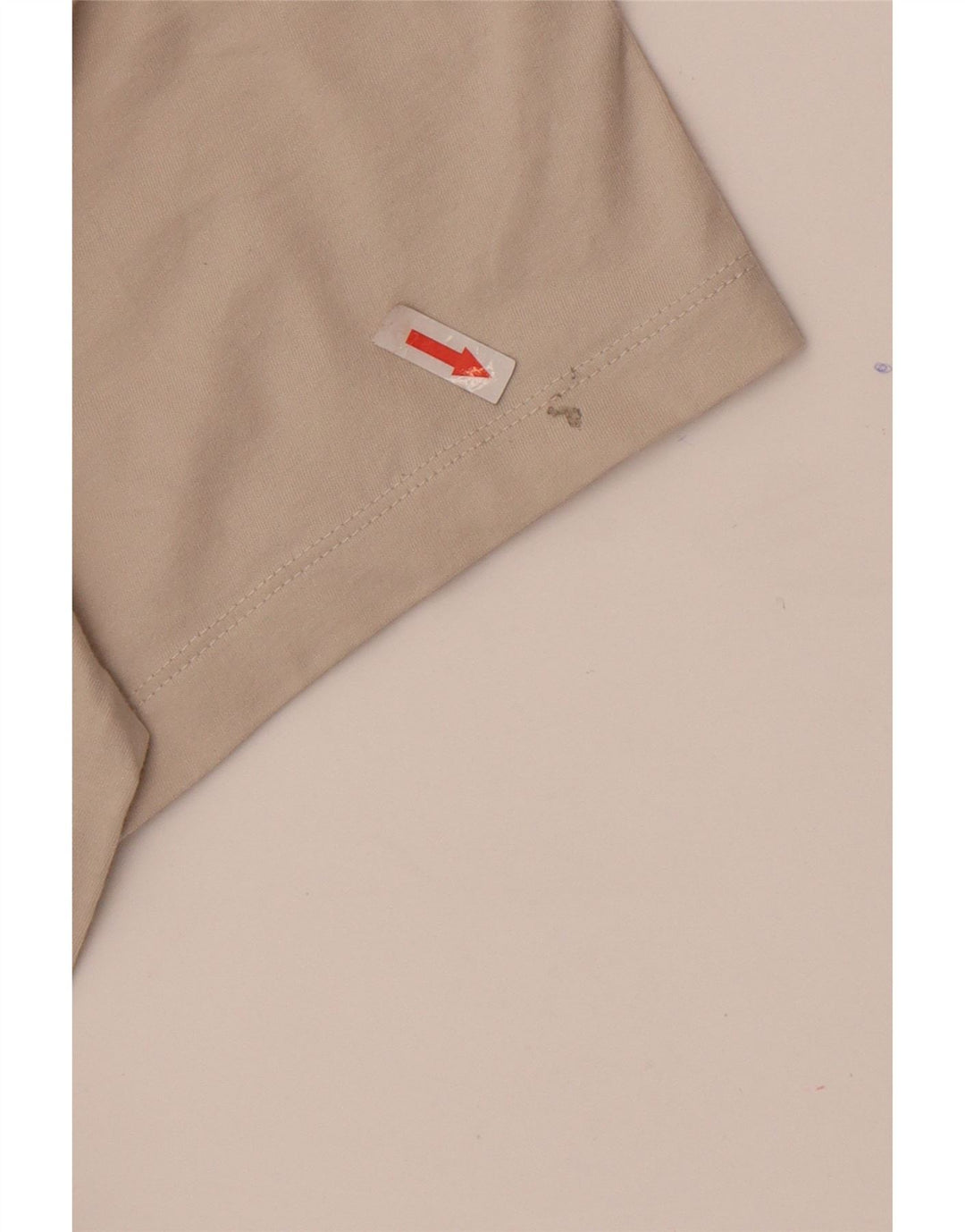 Męska koszulka z grafiką Nike Top 2XL, beżowa, bawełniana