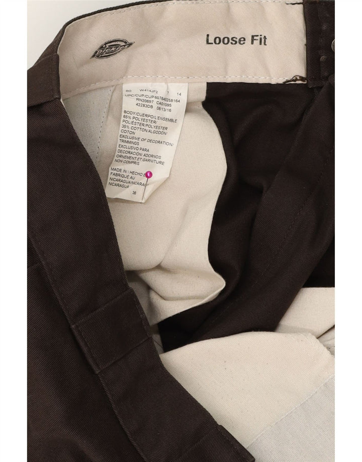 Męskie szorty Chino o luźnym kroju DICKIES W36, duży, brązowy poliester