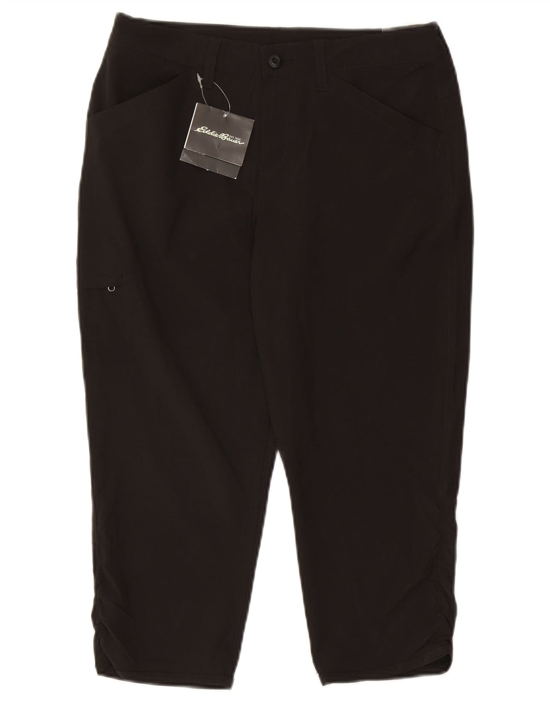 Spodnie damskie Capri Eddie Bauer US 6 Medium W30 L20 Czarny poliester