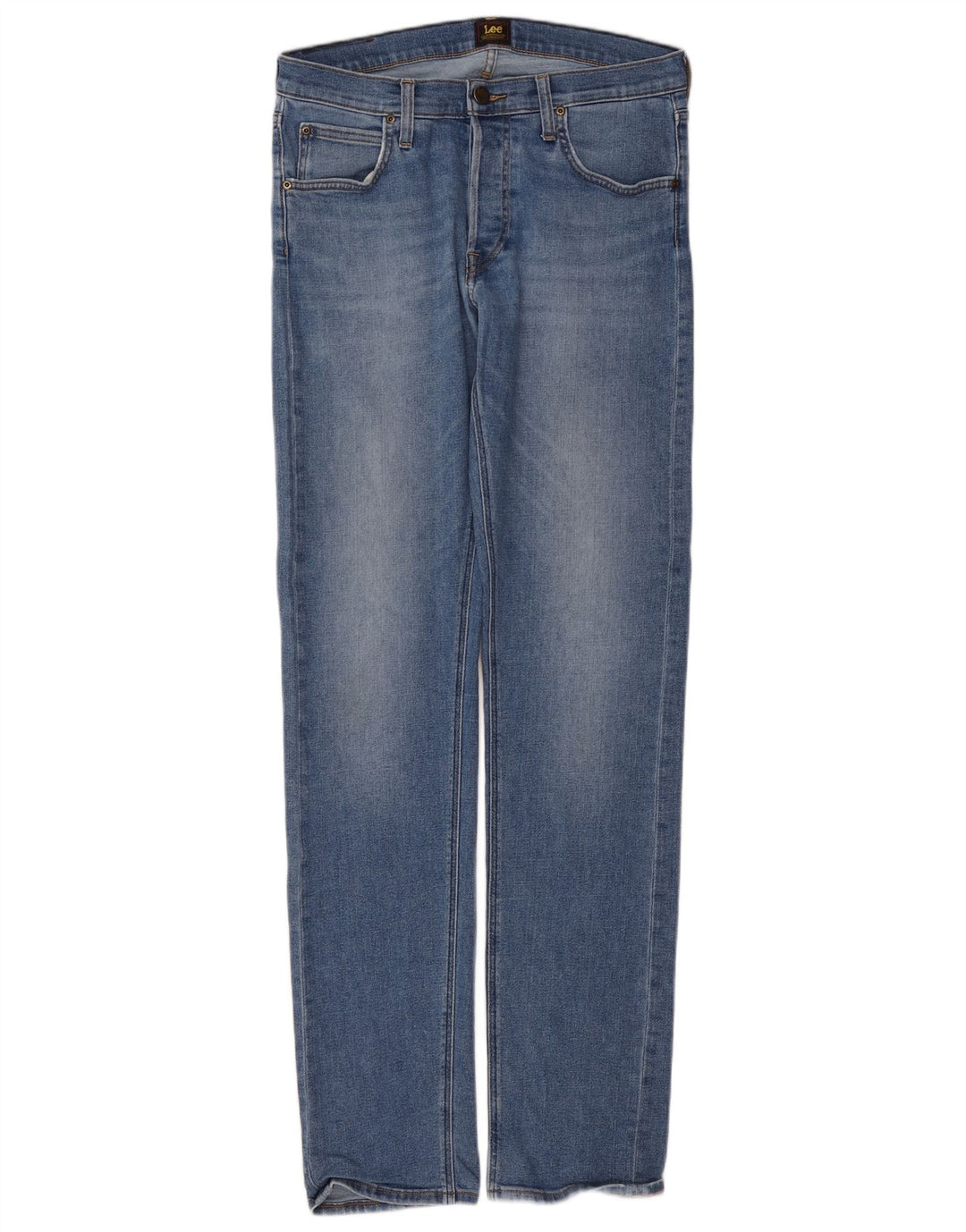 Męskie jeansy Lee Daren Straight W32 L36, niebieskie, bawełniane