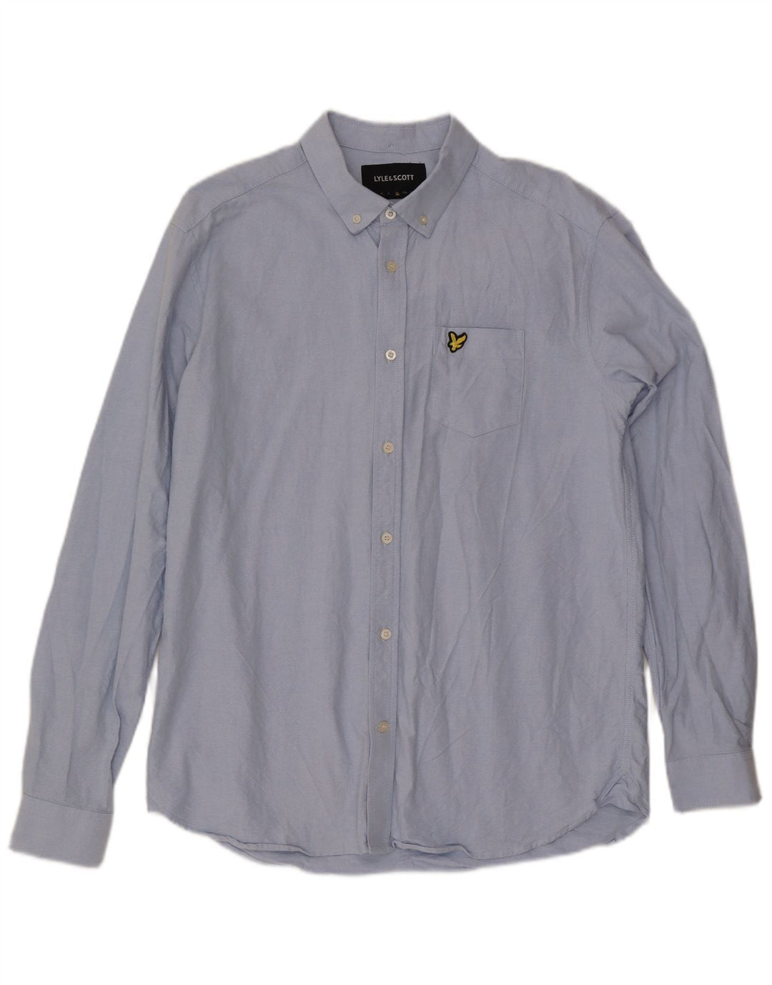 Koszula męska LYLE & SCOTT XL, niebieska, bawełniana