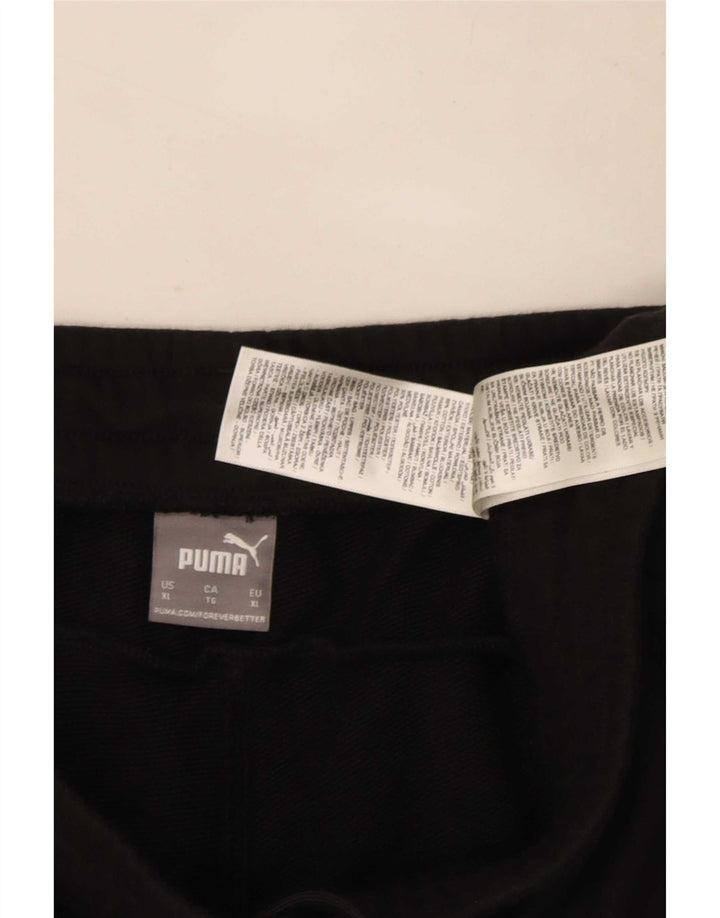 Męskie spodenki sportowe Puma XL, czarne, bawełniane