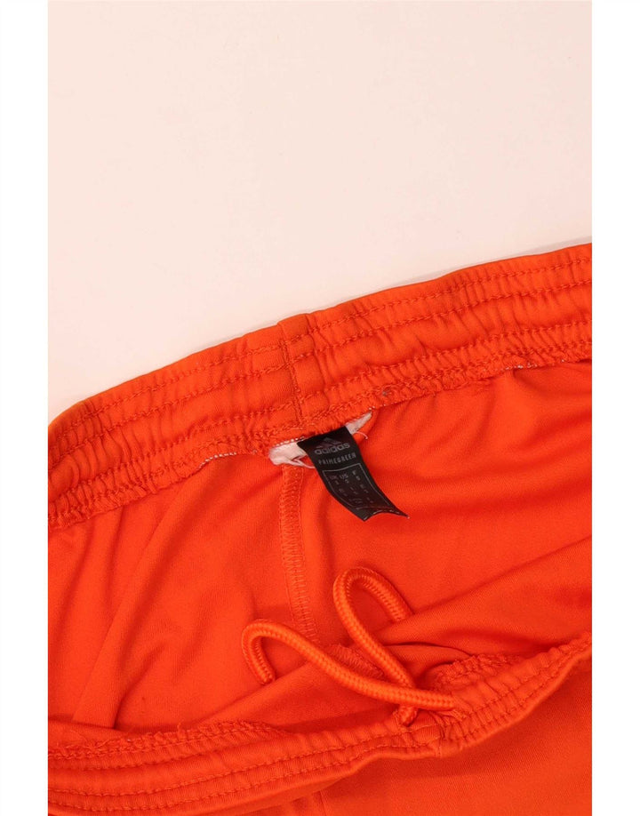 Męskie spodenki sportowe Adidas Aeroready, małe, pomarańczowe, poliestrowe