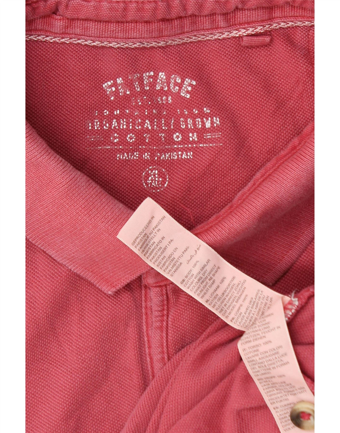 Męska koszulka polo Fat Face XL, różowa, bawełniana