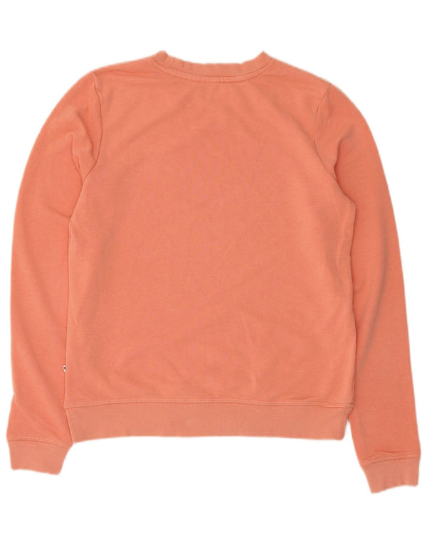 Damska bluza z grafiką Roxy, sweter UK 10, mała, różowa bawełna