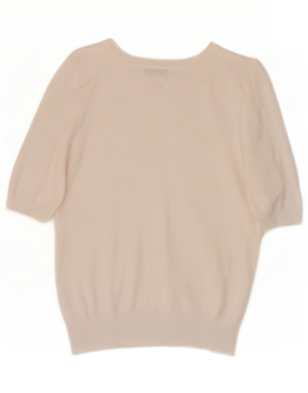 Damska bluzka z krótkim rękawem Zara Top UK 10 Small White