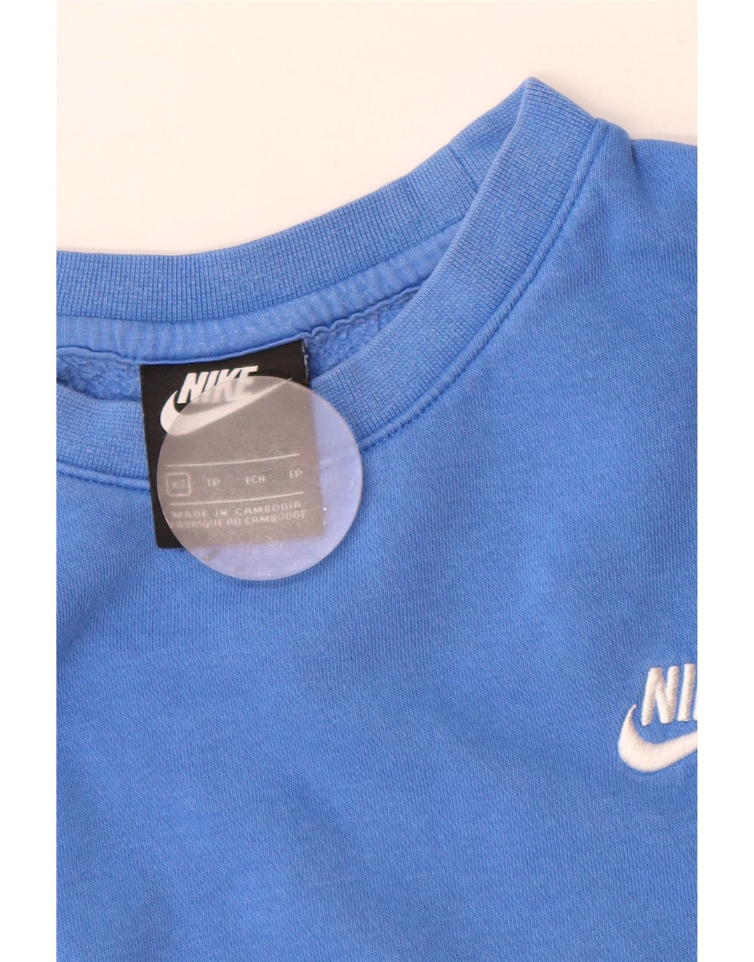 Męska bluza dresowa Nike XS, niebieska, bawełniana