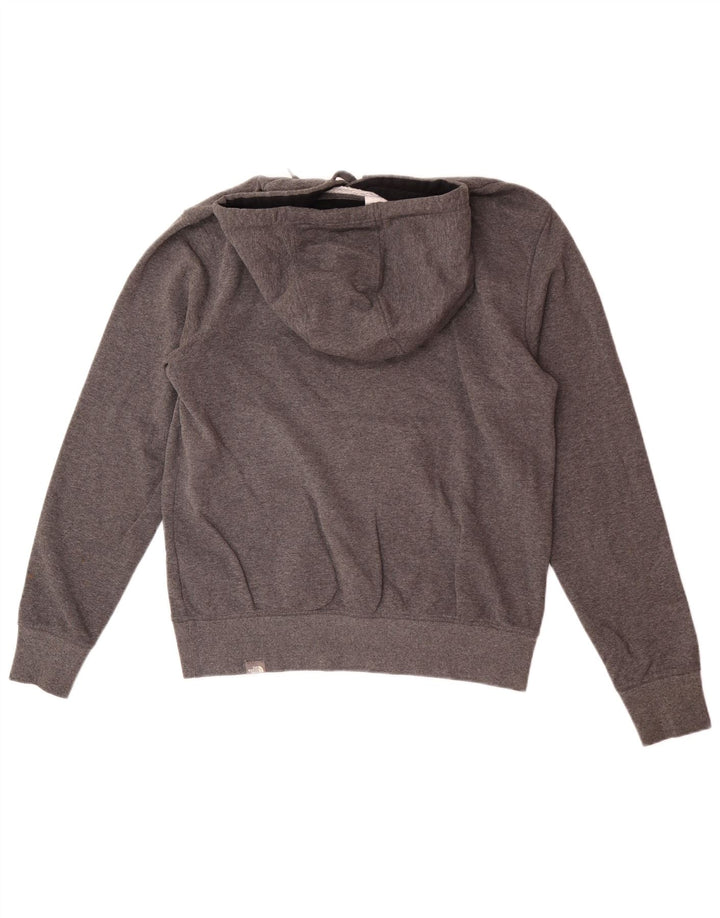 Męska bluza z kapturem The North Face o regularnym kroju, w kolorze średnioszarym, nakrapiana