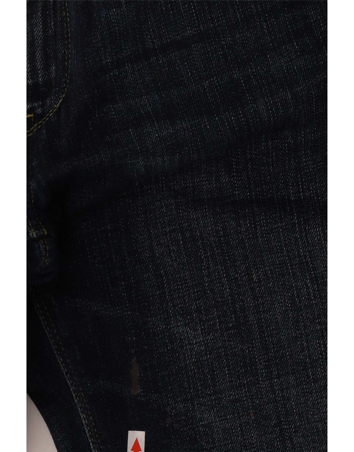 Damskie dżinsy Levi's 470 Straight W33 L34 Granatowa bawełna