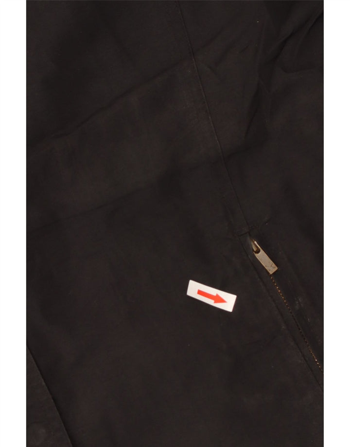 Damska kurtka wiatrówka Eddie Bauer Oversize UK 18 XL z czarnego nylonu