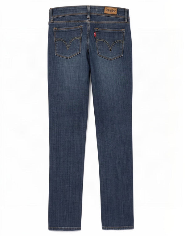 Damskie jeansy Levi's 571 Slim W31 L32 Niebieskie bawełniane