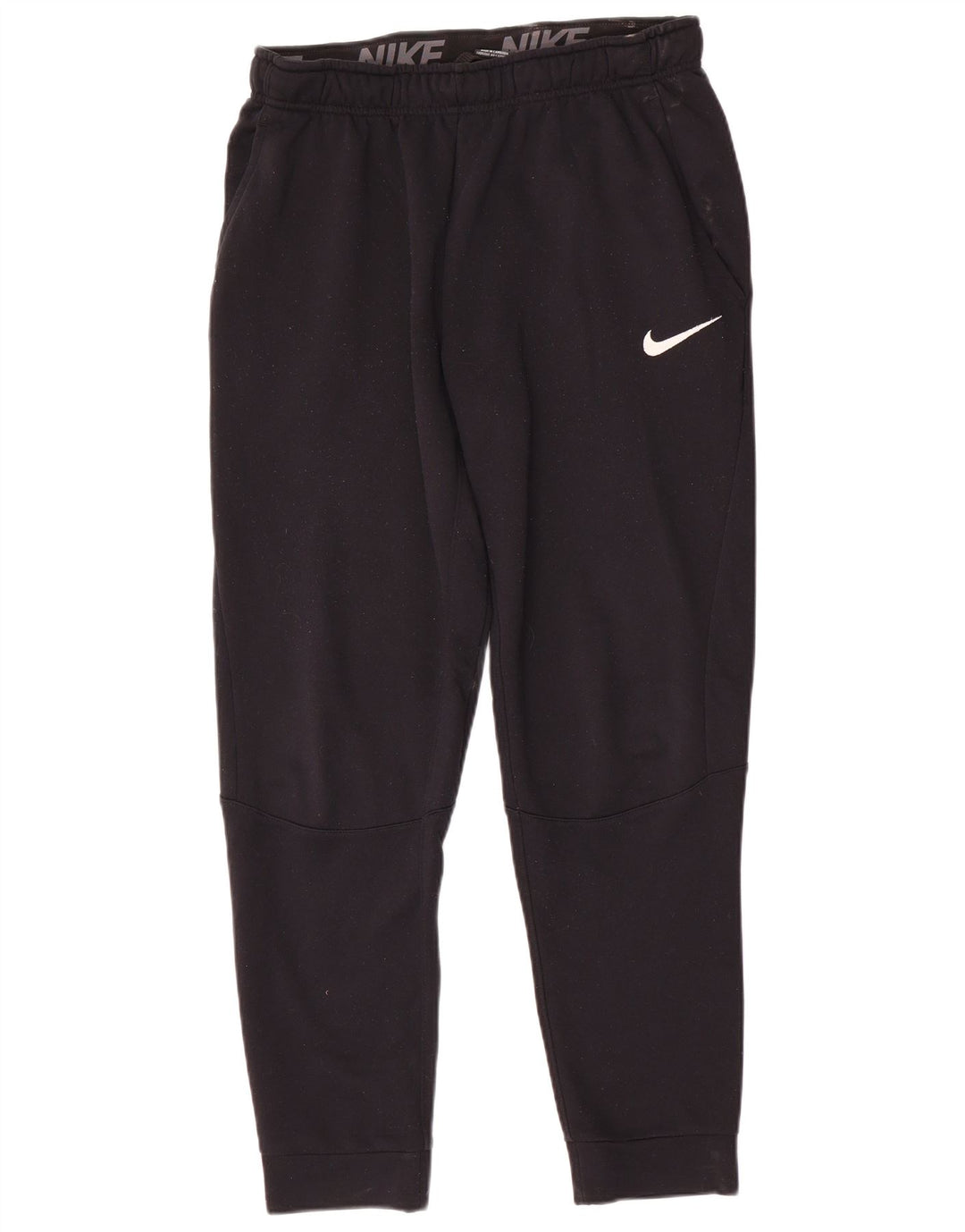 Męskie spodnie dresowe Nike Dri Fit Joggery, średni czarny poliester