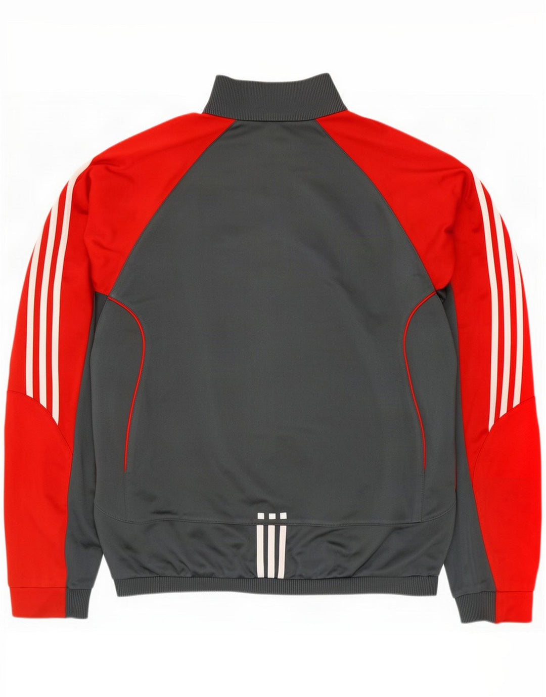 Adidas Męska bluza dresowa XL Szary Colorblock Poliester