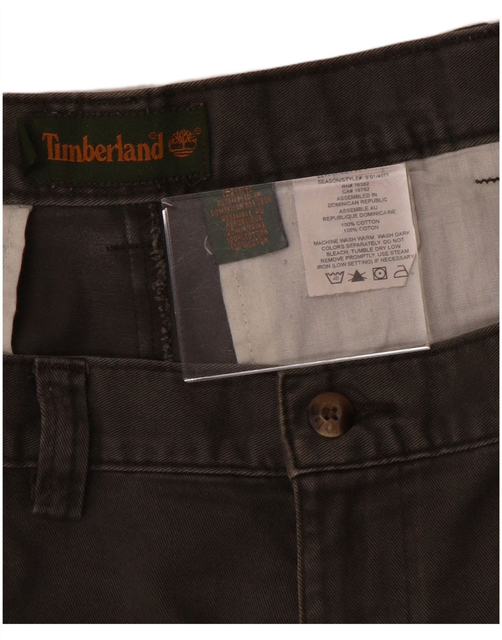 Męskie spodenki Chino TIMBERLAND W38 XL Szara bawełna
