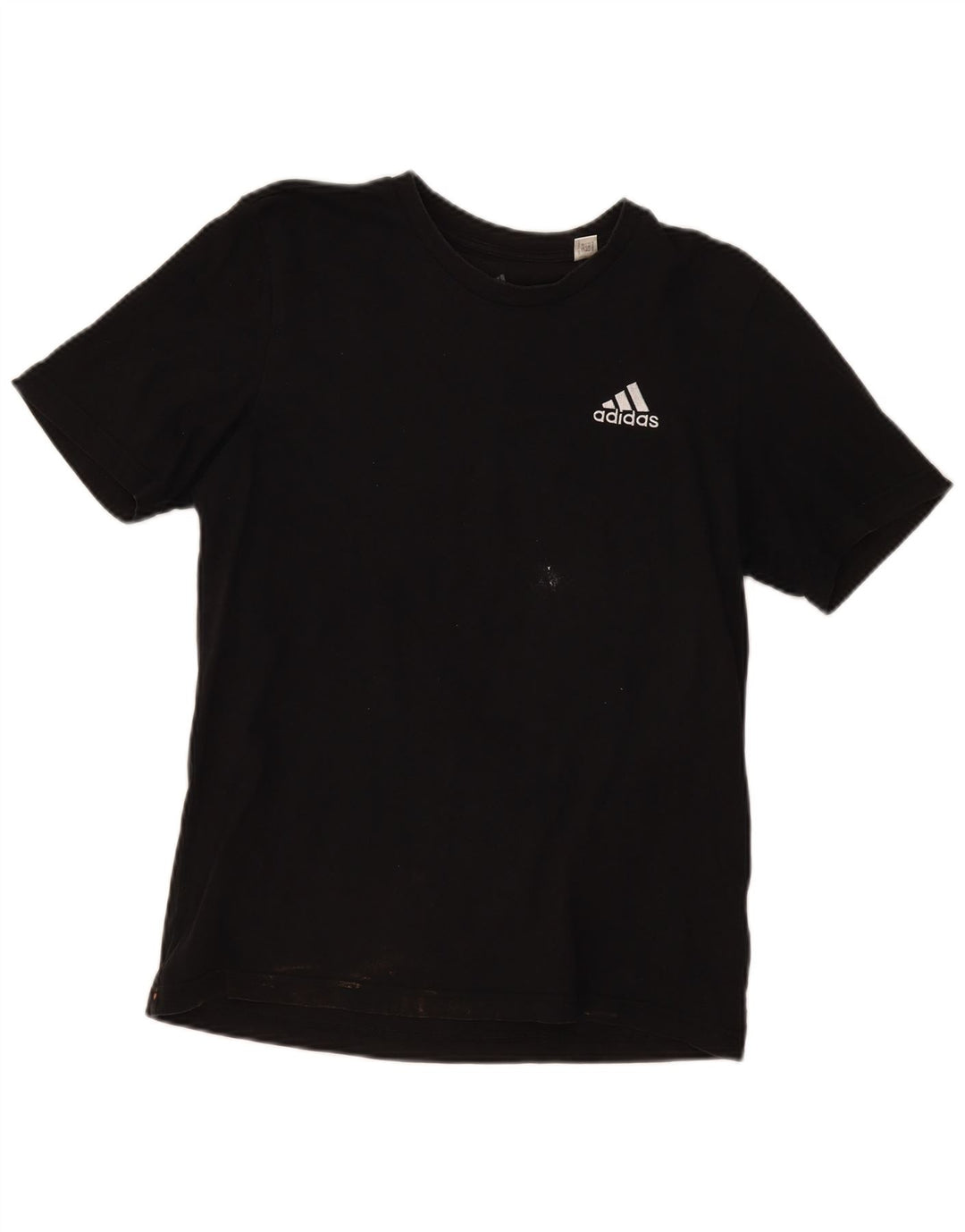 Adidas Męska Koszulka Top Mała Czarna Bawełna