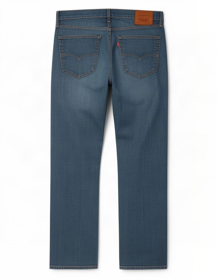 Męskie jeansy Levi's 527 Bootcut W36 L30 Niebieska bawełna