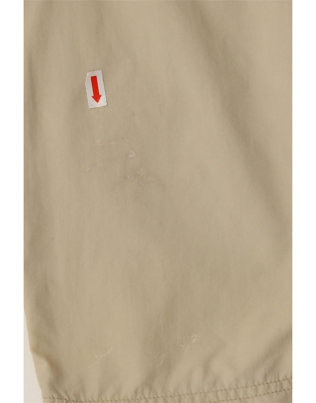 Męskie spodenki cargo Asics W34, duże, beżowe, poliamidowe