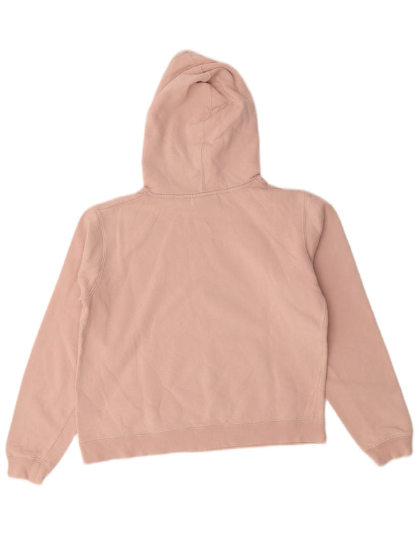 Damska bluza z kapturem Fila Crop Graphic UK 14 Średnioróżowa bawełna
