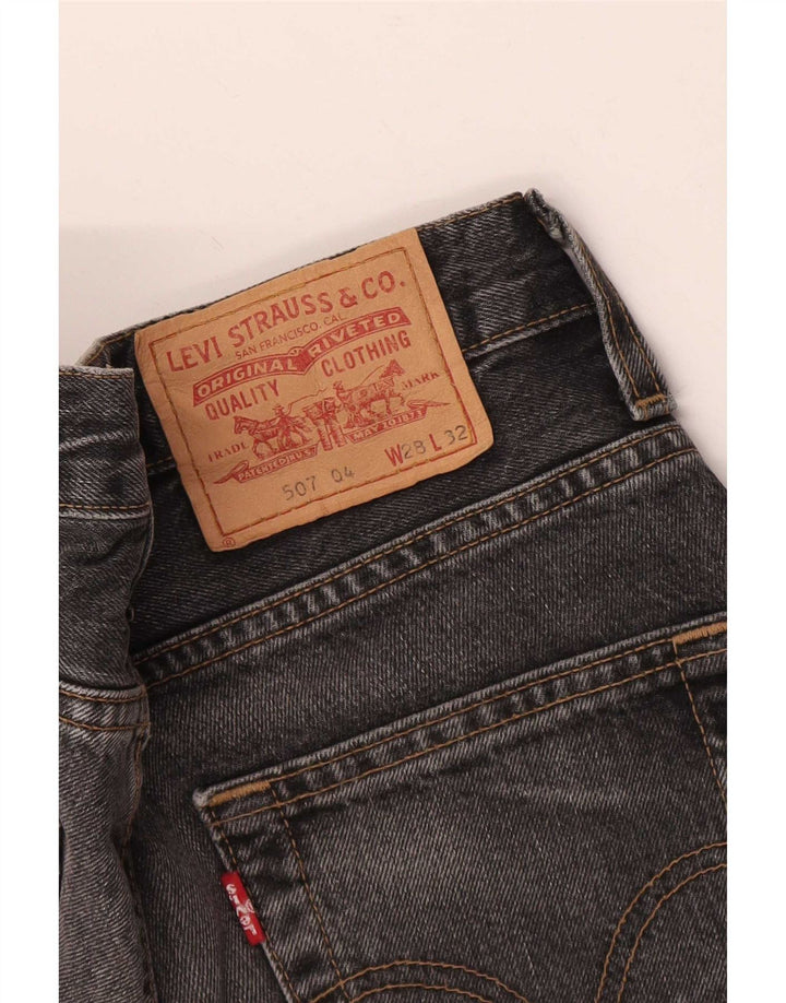 Męskie jeansy Levi's 507 Bootcut W28 L32 Szare