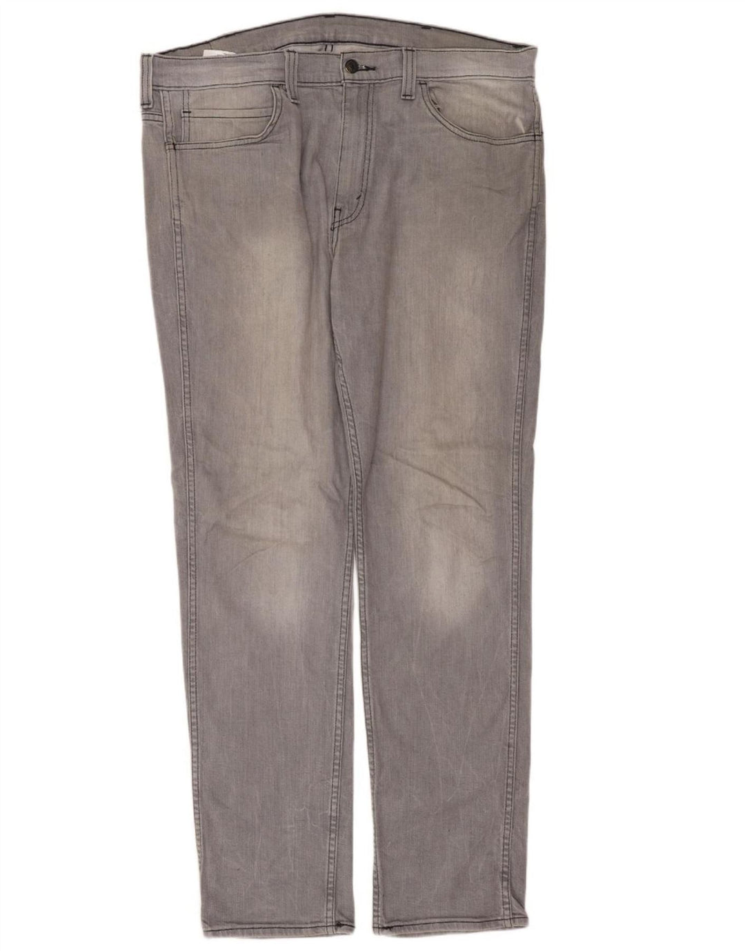 Męskie jeansy Levi's 511 Slim W38 L32 Szara bawełna