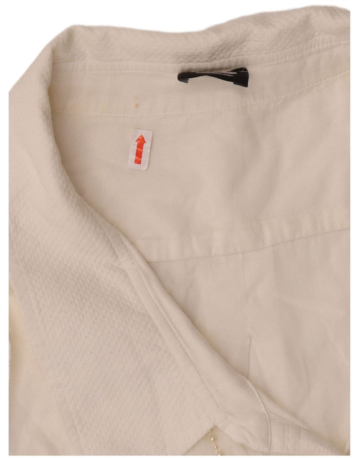 Damska bluzka bez rękawów Dolce & Gabbana IT 44, średnia biała, designerska