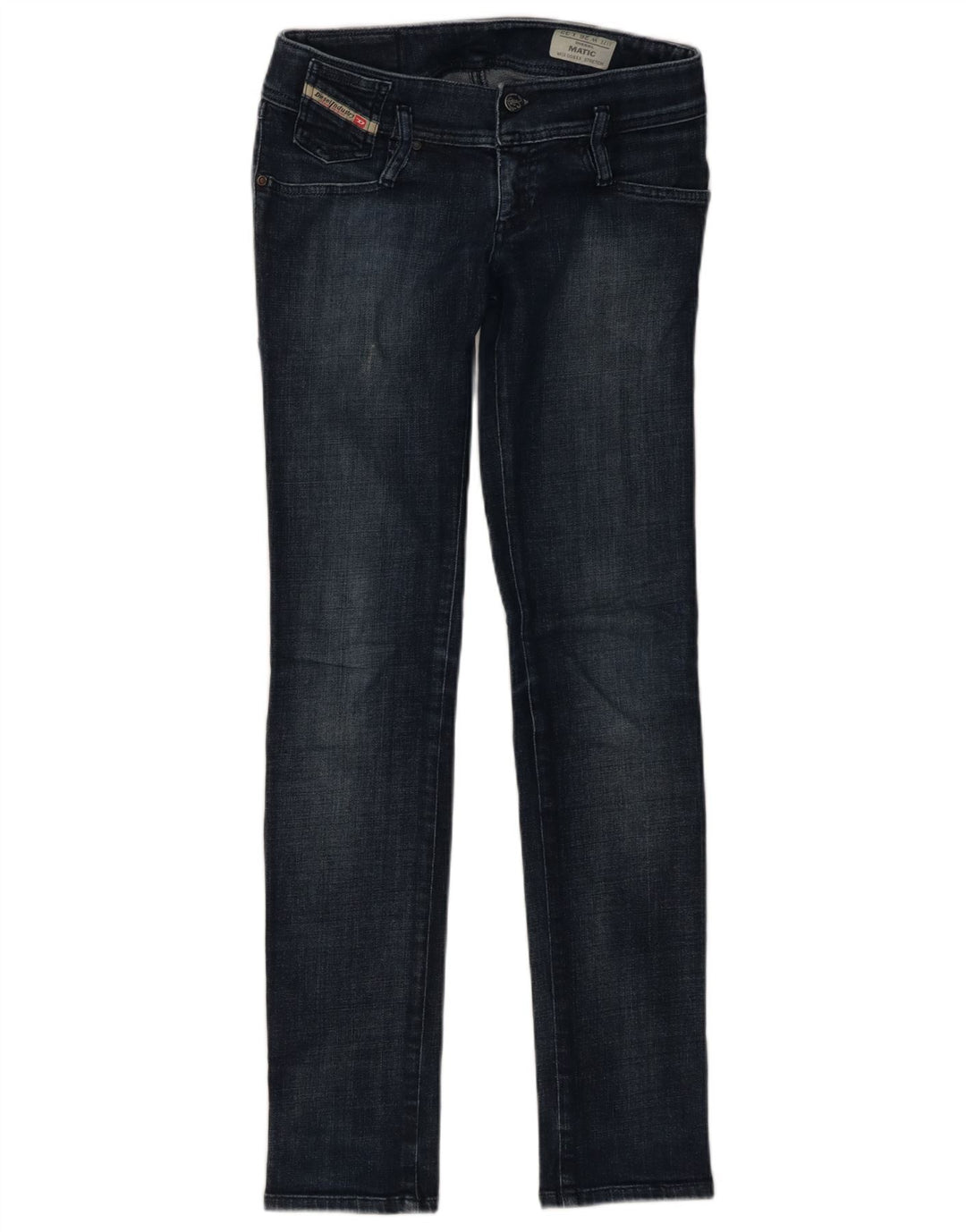 DIESEL Damskie Matic Skinny Jeans W26 L32 Granatowa bawełna