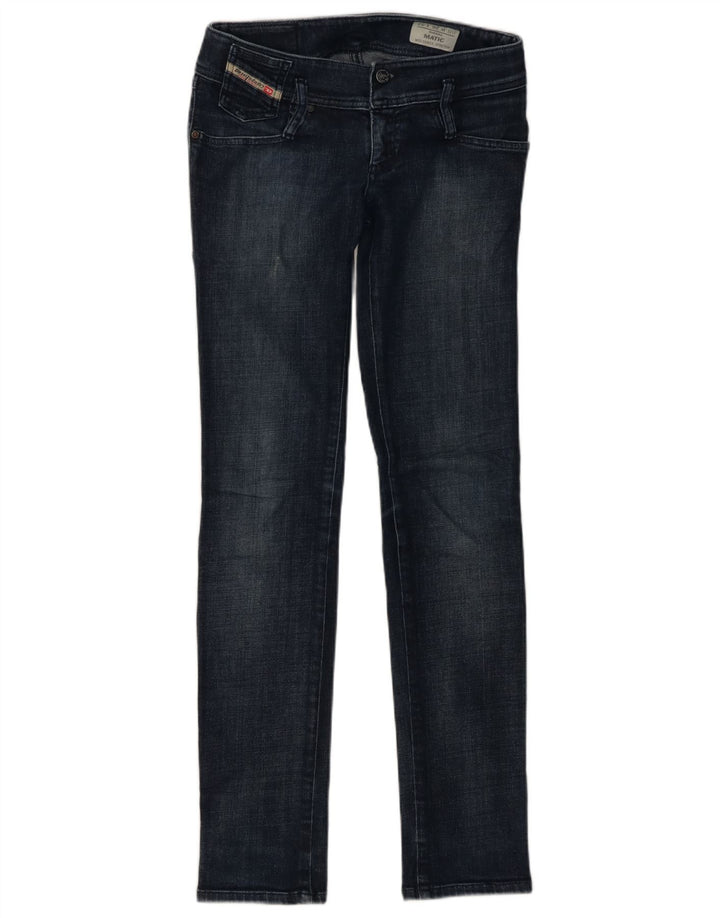 DIESEL Damskie Matic Skinny Jeans W26 L32 Granatowa bawełna