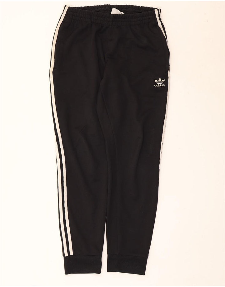 Damskie spodnie dresowe Adidas Joggers UK 14 Średni czarny poliester