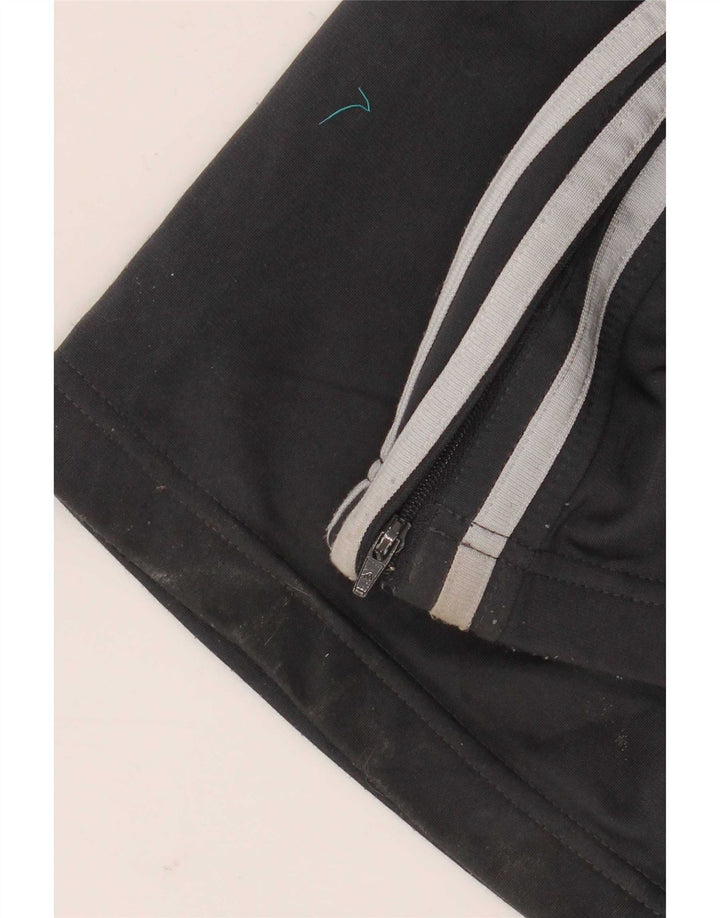 Męskie spodnie dresowe Adidas 2XL Granatowy poliester z blokami kolorów