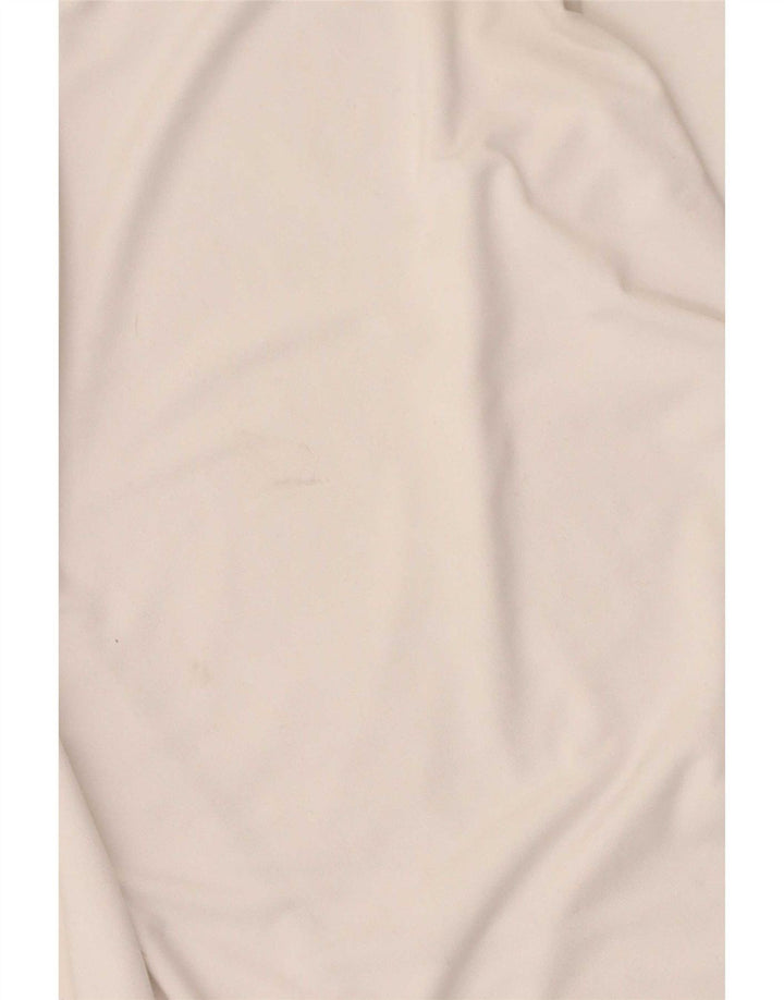 Damska koszulka Nike Dri Fit Top UK 10, mała, biała, poliestrowa