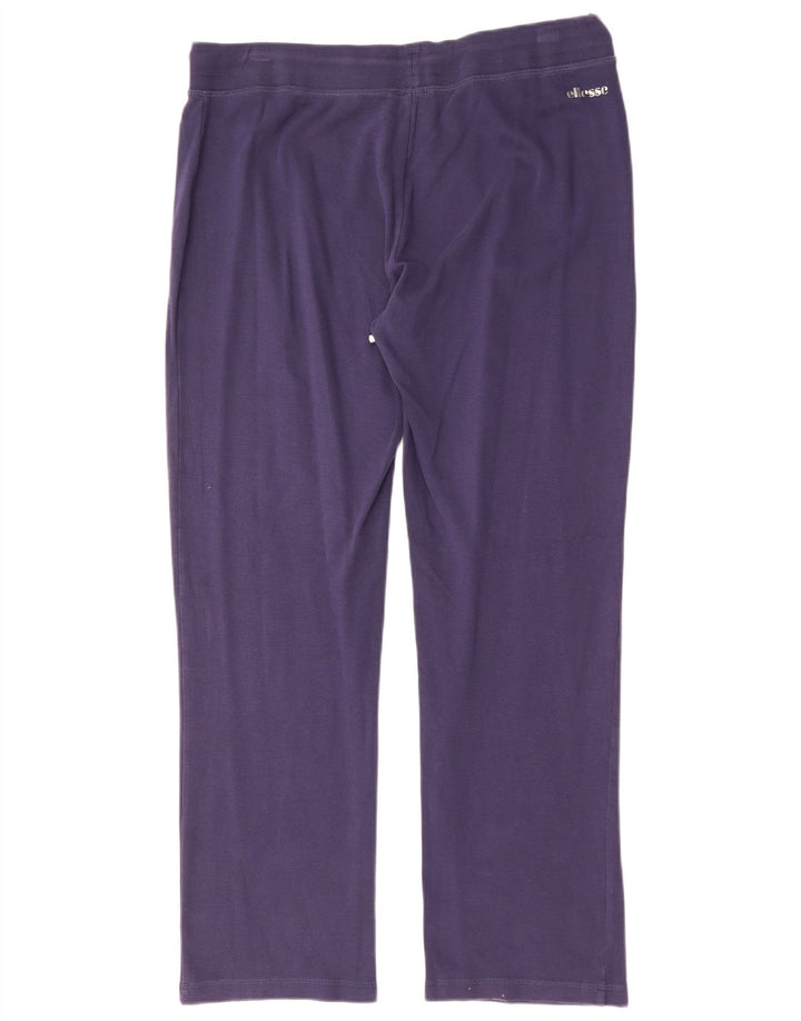Spodnie dresowe damskie ELLESSE UK 20 2XL Granatowe, bawełniane