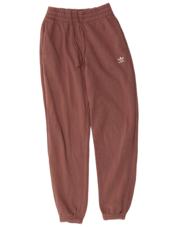 Damskie spodnie dresowe Adidas Joggers UK 16, duże, różowe, bawełniane