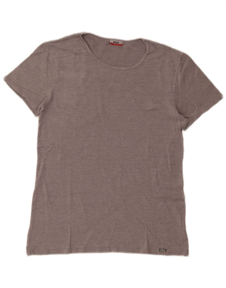 T-shirt damski FILA Top UK 14, duży, szary, modal