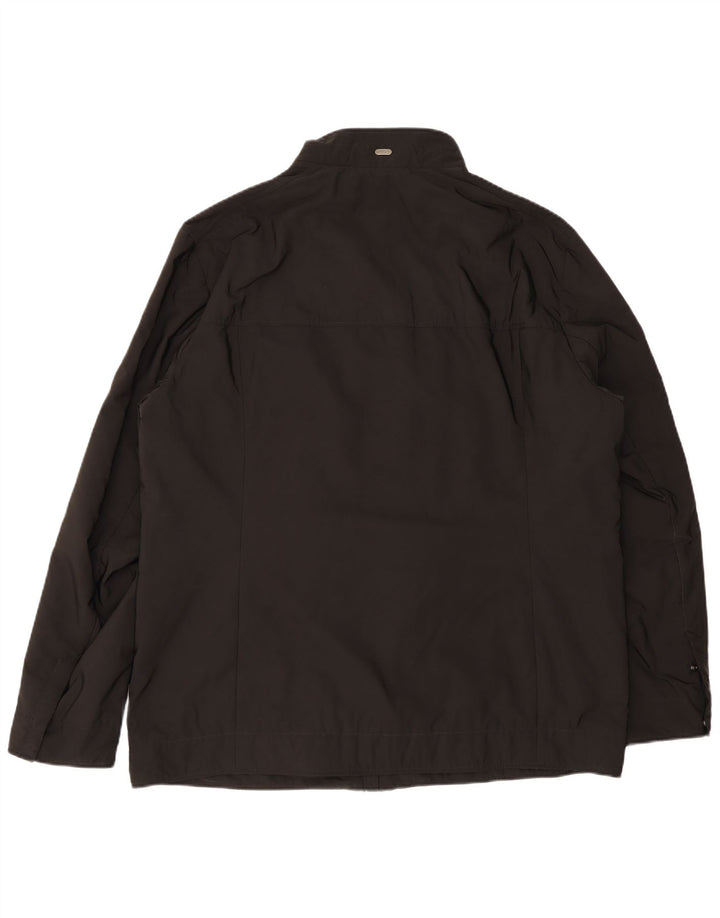 Męska kurtka użytkowa Hugo Boss UK 46 3XL Czarny poliamid