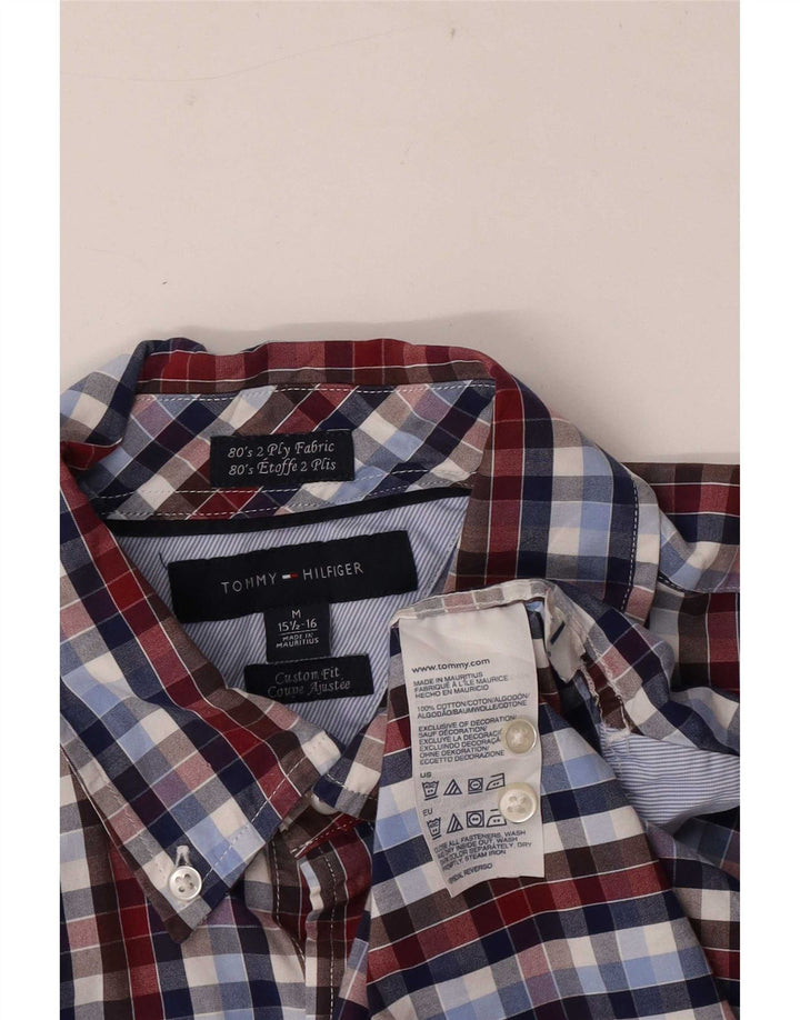 Koszula męska Tommy Hilfiger rozmiar 15 1/2 16 średnia wielobarwna kratka