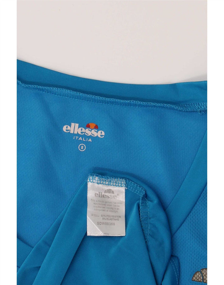 Damska koszulka Ellesse Top UK 8 Small Blue Polyester