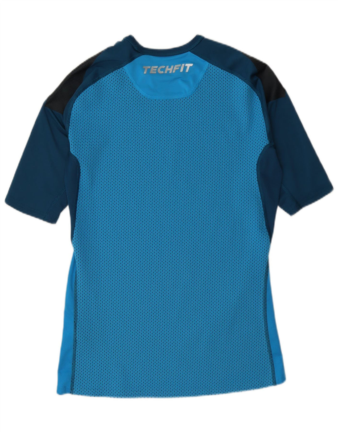 Adidas Męska koszulka Climacool Top XL Niebieski poliester z blokami kolorów