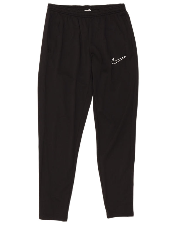 Męskie spodnie dresowe Nike Dri Fit, średni czarny poliester