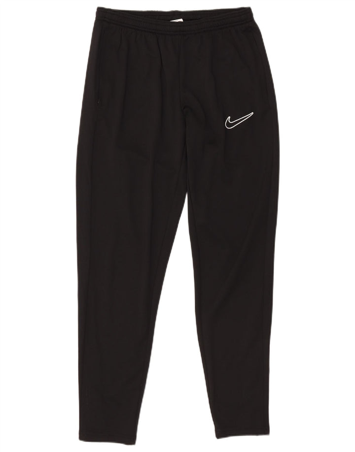 Męskie spodnie dresowe Nike Dri Fit, średni czarny poliester