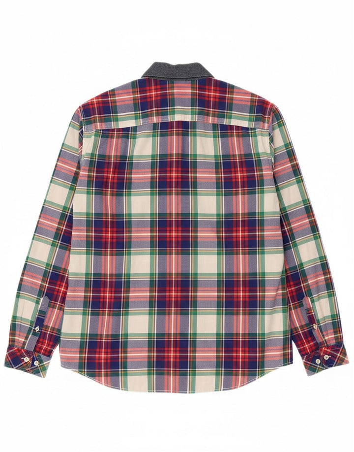 JOULES Mens Superduper Shirt Large Multicoloured Check