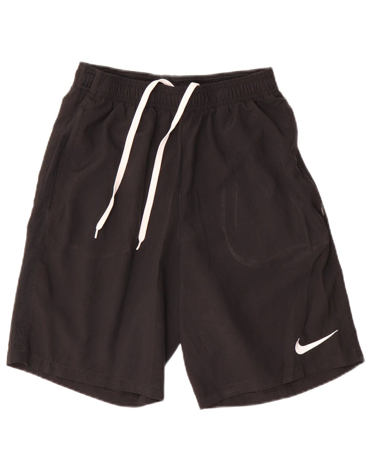 Męskie spodenki sportowe Nike Dri Fit, średni czarny poliester