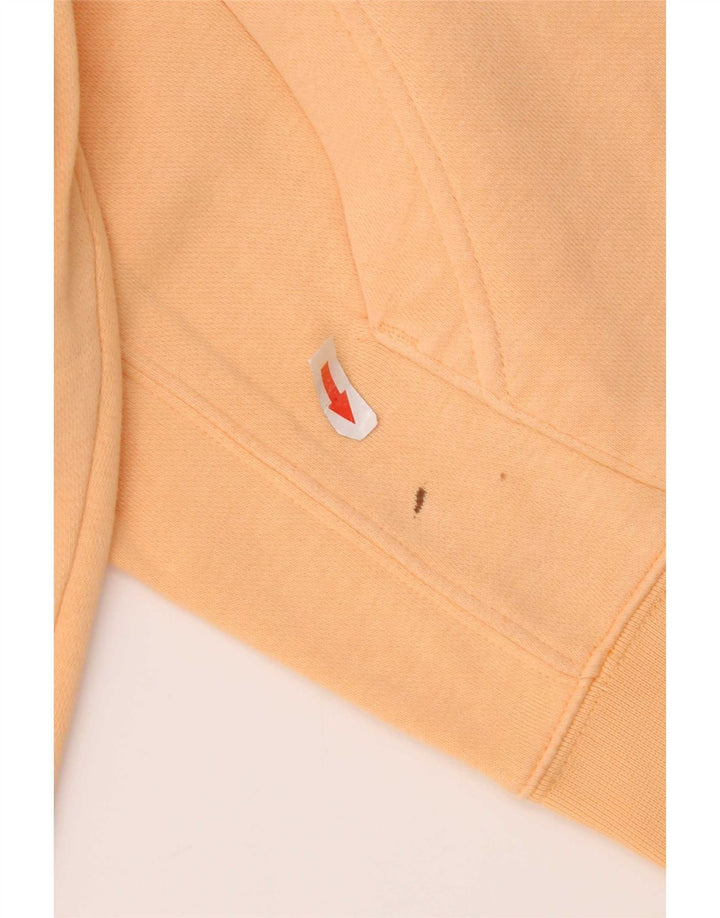 Męska bluza z kapturem Nike, średnia, pomarańczowa, bawełniana