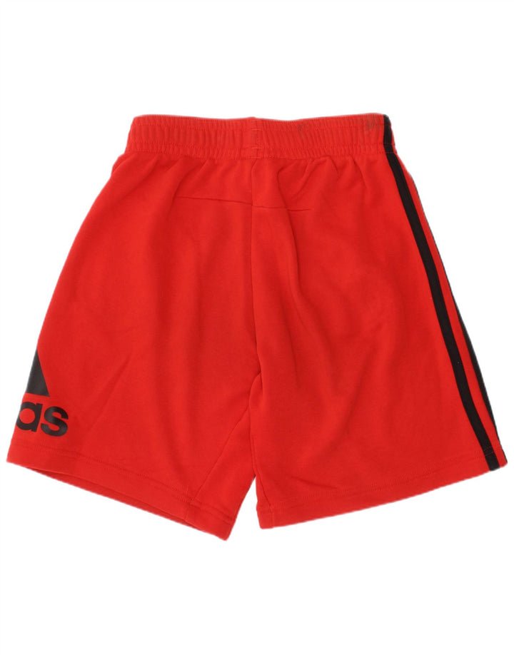 Chłopięce spodenki sportowe Adidas Graphic 9-10 lat czerwone