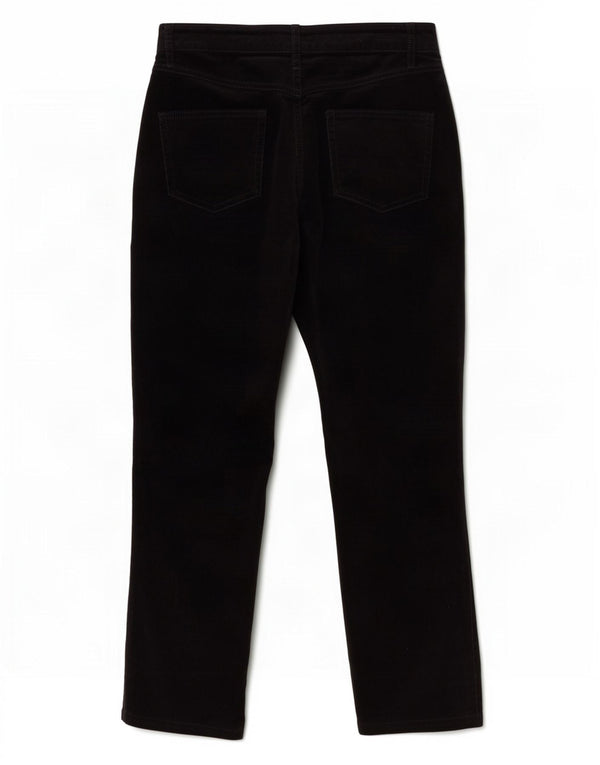 Damskie spodnie sztruksowe Marks & Spencer UK 12 Medium W30 L25 Czarne