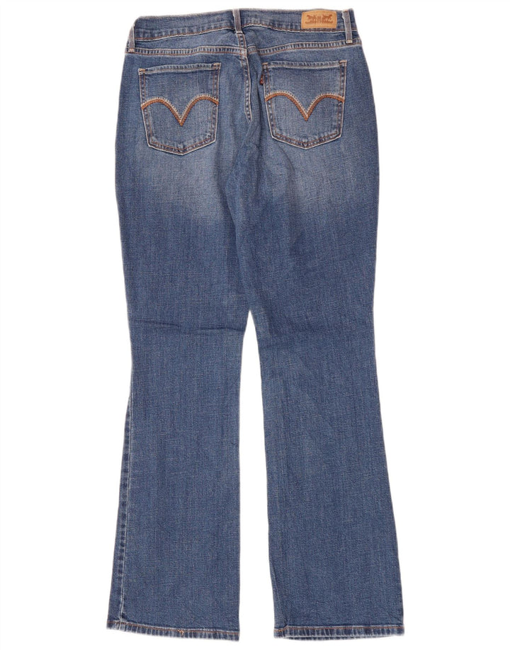 Damskie jeansy LEVI'S 515 Bootcut US 6 Medium W30 L31 Niebieska bawełna