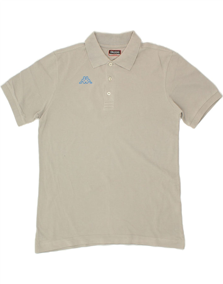 KAPPA Mens Polo Shirt Large Grey Cotton Vintage Kappa and Second-Hand Kappa from Messina Hembry 