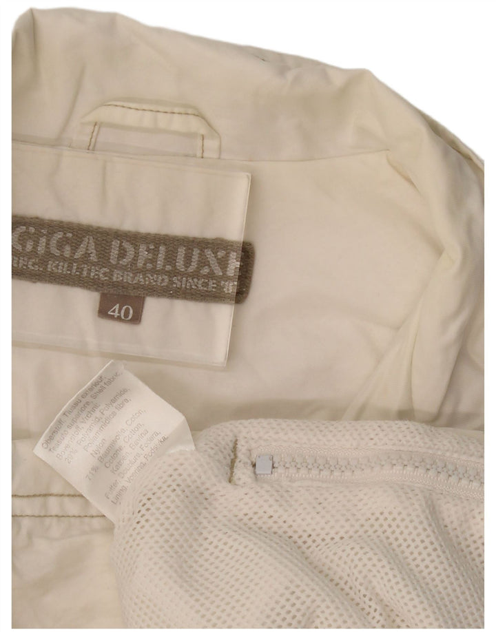 KILLTEC Womens Utility Gilet EU 40 Medium White Cotton