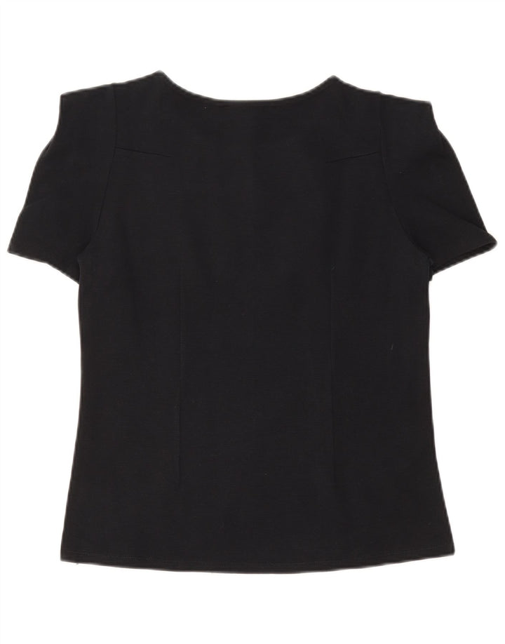 Bluzka damska ZARA Top UK 12 Średni Granatowy